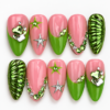 Green Chrome Star