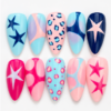 Pink & Blue Star