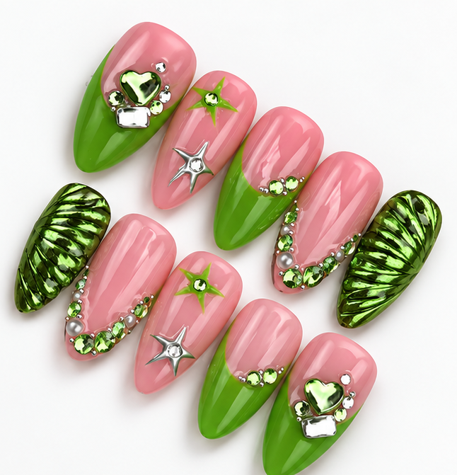 Green Chrome Star - Image 2