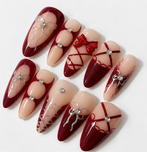 Nude Red Bow - Image 2