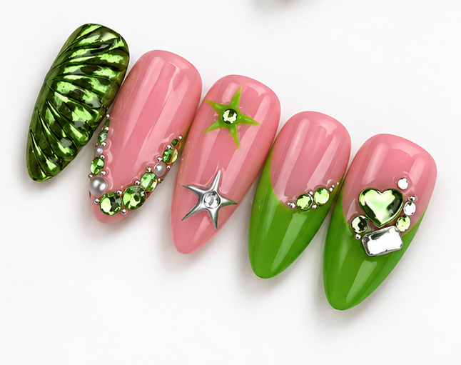 Green Chrome Star - Image 4